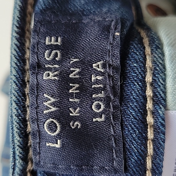 Lucky Brand Lolita Low Rise Skinny Jeans Dk Wash Size 2/26 - Picture 12 of 15